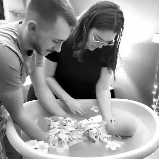 Séance bain sensoriel + Photographe