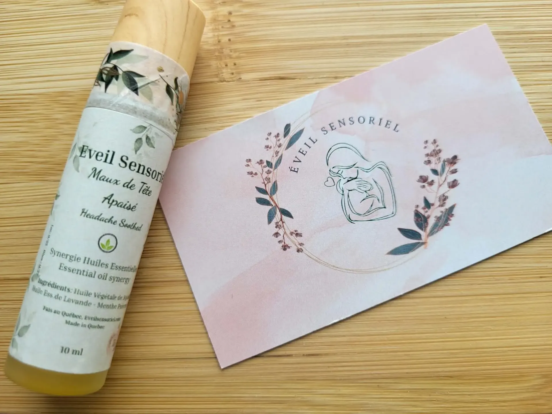 Roll-on Synergie Huiles Essentielles Maux de tête